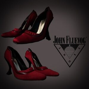 John Fluevog Red Heels